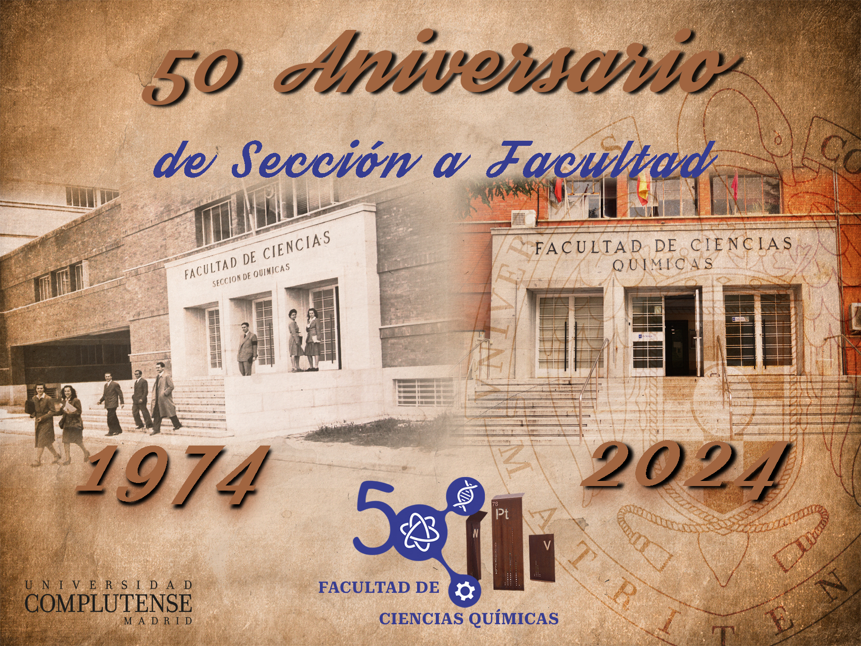 Exposición "50 aniversario: de Sección a Facultad"